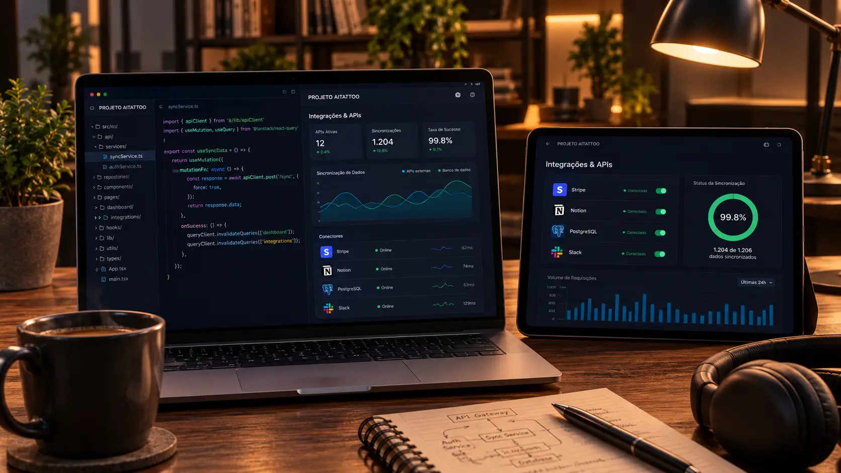 Integração via API